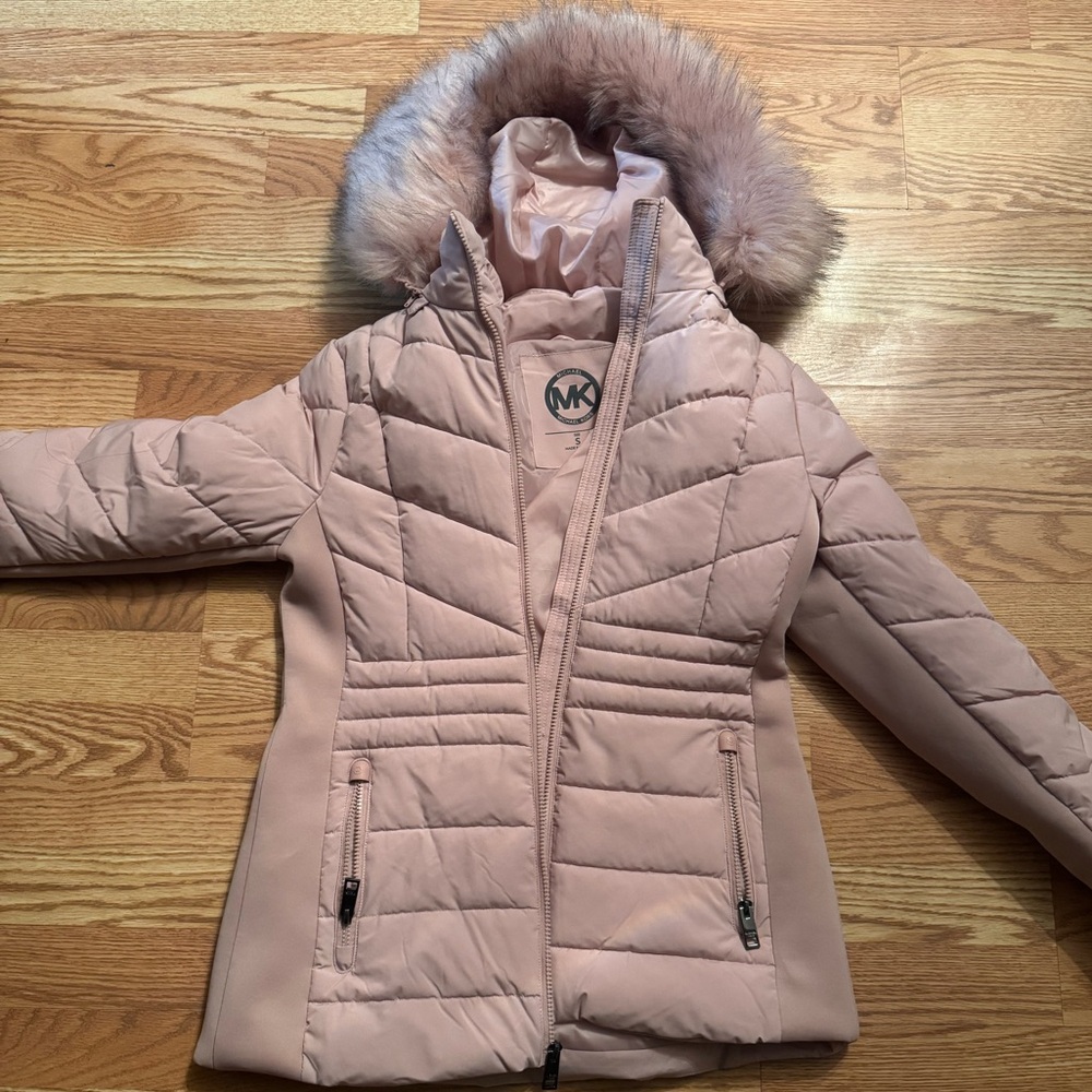 Michael Kors Women's Blush Puffer Jacket
